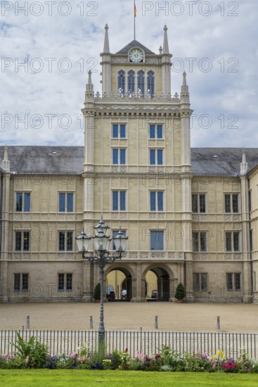 Ehrenburg Castle, Coburg, Upper Franconia, Franconia, Bavaria, Germany