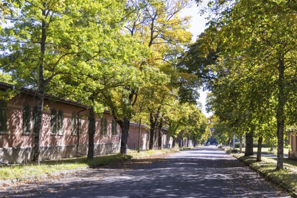 The Old Camp in Münsingen has been a listed building since 1996 and is a former military centre from the German Empire. In 2015, the Old Camp with its 140 historic buildings was privatised and is now operated and managed by the Albgut company. Swabian Alb, Münsingen, Baden-Württemberg, Germany