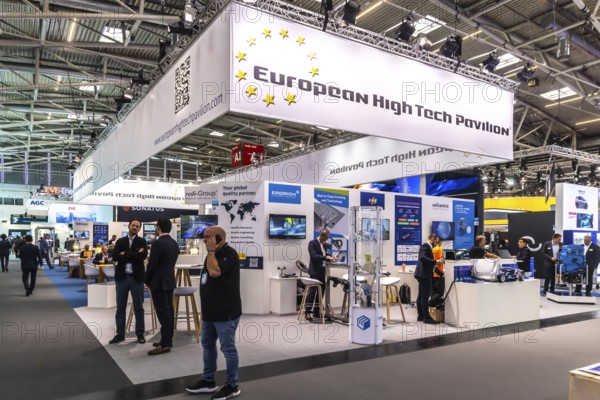 European High Tech Pavilion. IAA MOBILITY in Munich. The motor show presents itself as a holistic mobility trade fair. Cars continue to take centre stage, however, and Chinese manufacturers are gaining ground. Munich, Bavaria, Germany