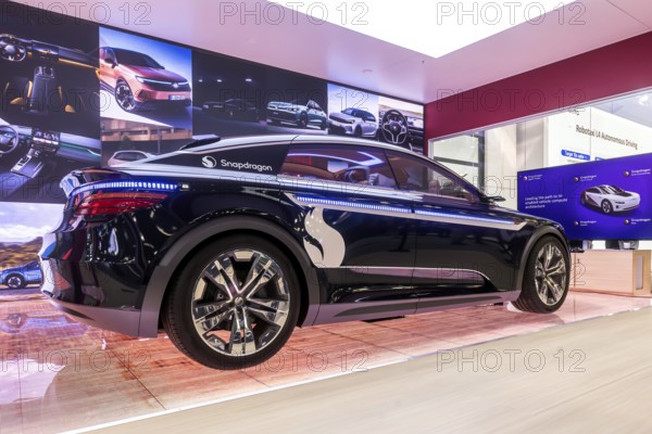 Snapdragon processor. IAA MOBILITY in Munich. The motor show presents itself as a holistic mobility trade fair. Cars continue to take centre stage, however, with Chinese manufacturers gaining ground. Munich, Bavaria, Germany