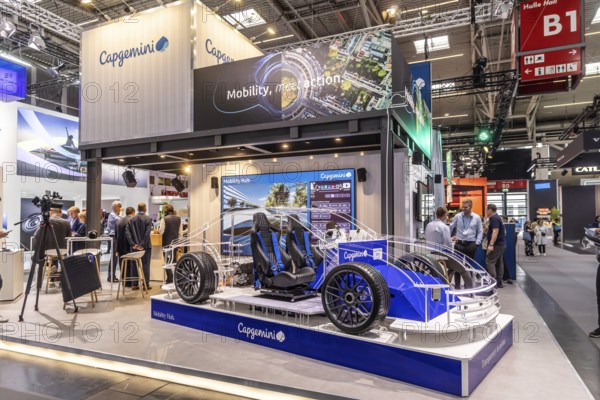 IAA MOBILITY in Munich. The motor show presents itself as a holistic mobility trade fair. Cars continue to take centre stage, however, and Chinese manufacturers are gaining ground. Munich, Bavaria, Germany