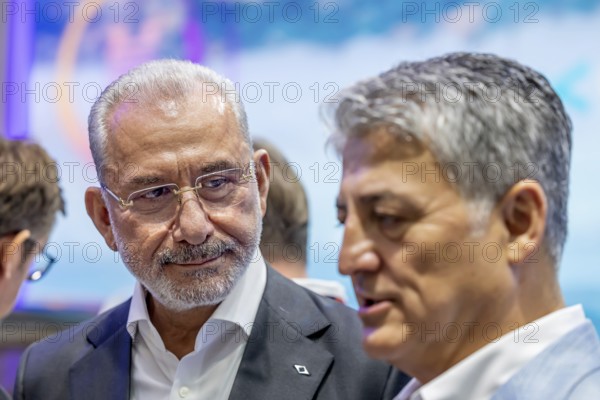 Exhibition stand of the TOGG brand. Togg is a Turkish manufacturer of electric cars. Gürcan Karakas, CEO. IAA MOBILITY in Munich. The motor show presents itself as a holistic mobility trade fair. Cars continue to take centre stage, however, with Chinese manufacturers gaining ground. Munich, Bavaria, Germany