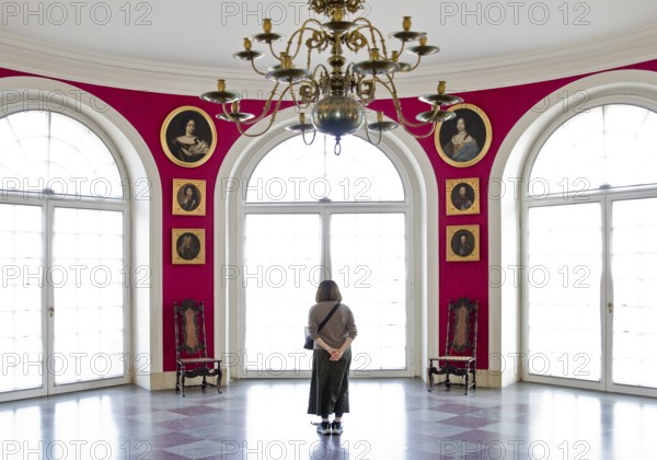 Lower Oval Hall, Old Palace, Charlottenburg Palace, Berlin, Germany