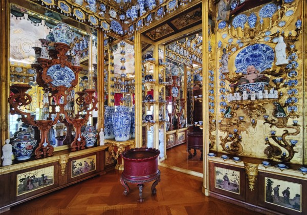 Porcelain Cabinet in the Old Palace, Charlottenburg Palace, Berlin, Germany