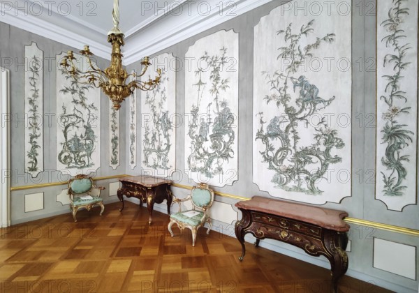 Flat of Frederick William III, Elisabeth Christine's Japanese Chamber, New Wing, Charlottenburg Palace, Germany