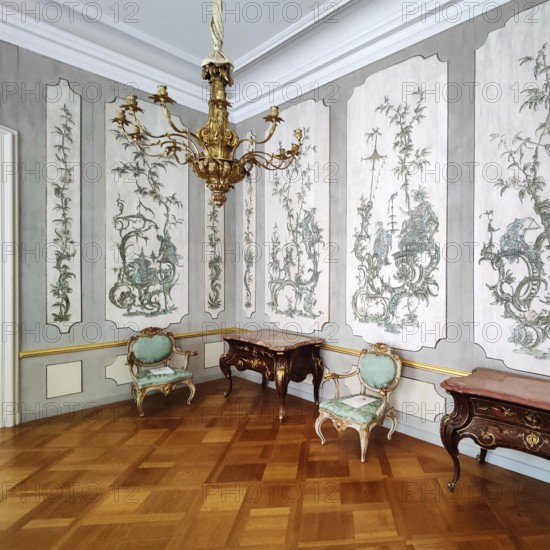 Flat of Frederick William III, Elisabeth Christine's Japanese Chamber, New Wing, Charlottenburg Palace, Germany