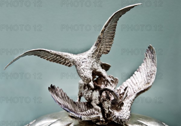 Silver dinner services were an indispensable instrument of grand princely self-presentation for Frederick II, Charlottenburg Palace, Berlin, Germany
