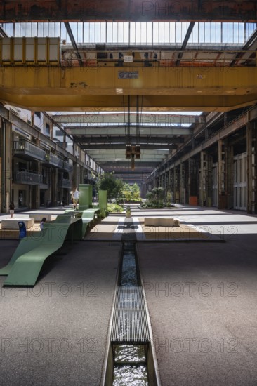 The former factory building of the Georg fisherman AG steel foundry, cultural monument, residential neighbourhood, catering, commercial space, leisure facility, Schaffhausen, Switzerland