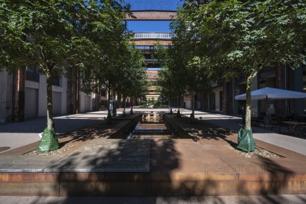 The former factory building of the Georg fisherman AG steel foundry, cultural monument, residential neighbourhood, catering, commercial space, leisure facility, Schaffhausen, Switzerland