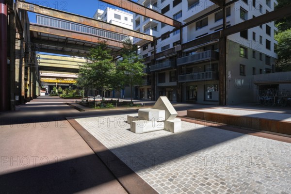 The former factory building of the Georg fisherman AG steel foundry, cultural monument, residential neighbourhood, catering, commercial space, leisure facility, Schaffhausen, Switzerland