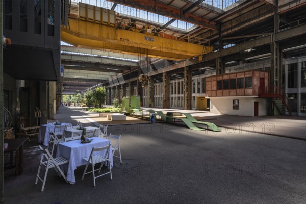 The former factory building of the Georg fisherman AG steel foundry, cultural monument, residential neighbourhood, catering, commercial space, leisure facility, Schaffhausen, Switzerland