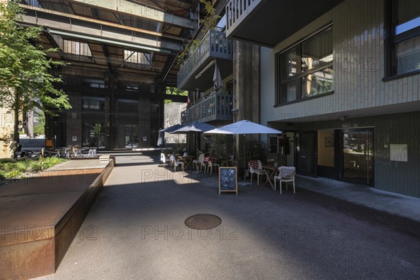 The former factory building of the Georg fisherman AG steel foundry, cultural monument, residential neighbourhood, catering, commercial space, leisure facility, Schaffhausen, Switzerland