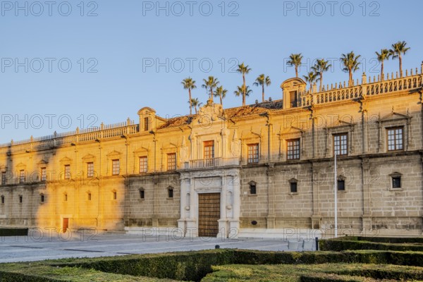 View of Andalusian parlament in Seville, Spain