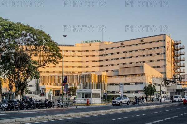Photo of university hospital in Seville, Spain