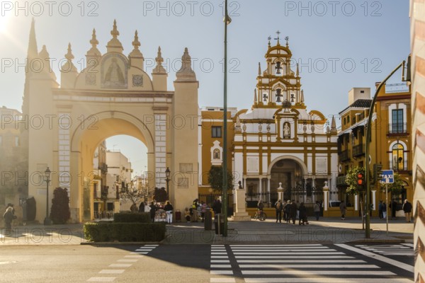 Arco de la Macarena in Seville, Spain