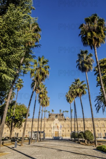 View of Andalusian parlament in Seville, Spain