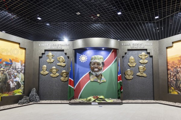 The Independence Memorial Museum in Windhoek, Namibia- 9 August, 2025: honors Dr. Sam Nujoma and the country's journey to independence