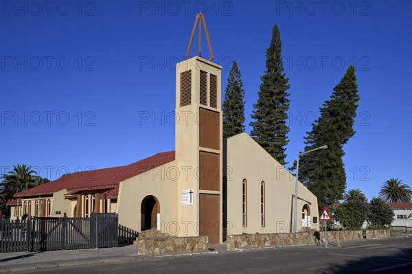Dutch Reformed Church, Oranjemund, Diamond Sperrgebiet, Karas Region, Namibia