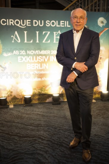Marek Lieberberg (CEO Live Nation Germany) after the press screening of Alizé, a joint production by Cirque du Soleil and Live Nation at the Theater am Potsdamer Platz, Berlin, 23/09/2025