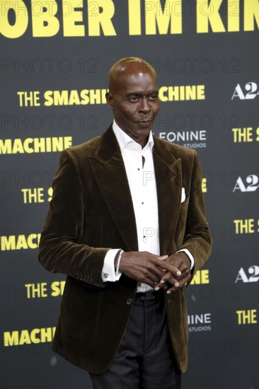 Bruce Darnell at the premiere of THE SMASHING MACHINE, at the Zoo Palast in Berlin on 22 September 2025