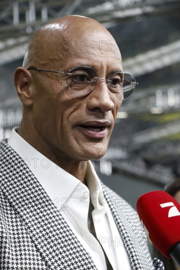 Dwayne Johnson at the premiere of THE SMASHING MACHINE, at the Zoo Palast in Berlin on 22 September 2025