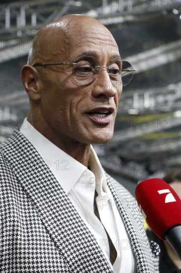 Dwayne Johnson at the premiere of THE SMASHING MACHINE, at the Zoo Palast in Berlin on 22 September 2025