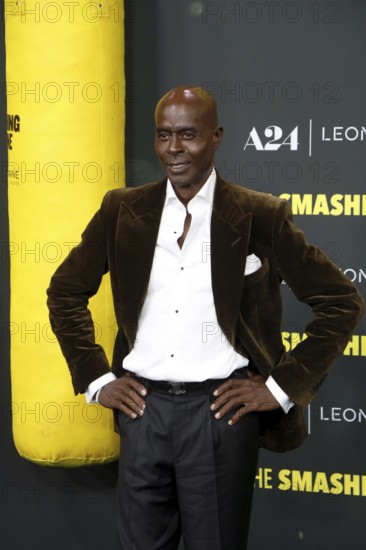 Bruce Darnell at the premiere of THE SMASHING MACHINE, at the Zoo Palast in Berlin on 22 September 2025