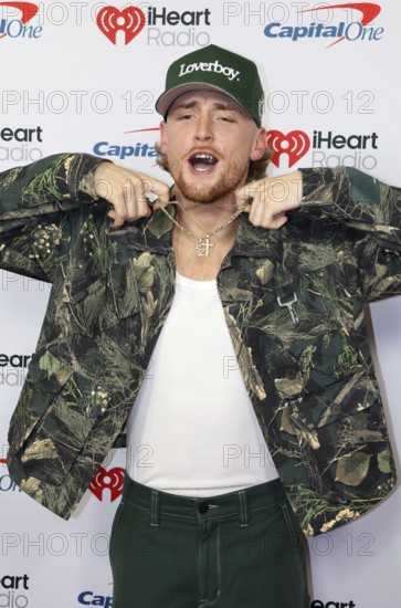 Bailey Zimmerman at the 2025 iHeartRadio Music Festival held at T-Mobile Arena in Las Vegas, USA on September 19-20, 2025, Las Vegas, NV, USA, Las Vegas, Nevada, USA