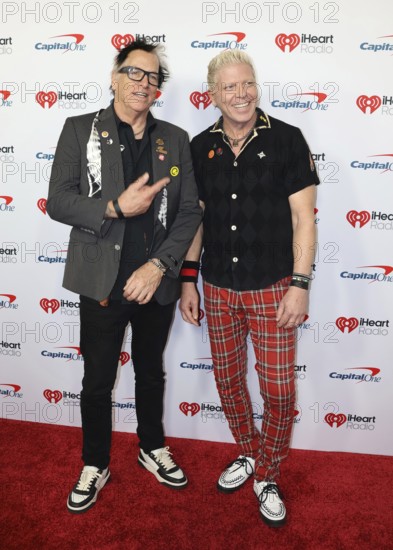 Noodles and Dexter Holland of The Offspring at the 2025 iHeartRadio Music Festival held at T-Mobile Arena in Las Vegas, USA on September 19-20, 2025, Las Vegas, NV, USA, Las Vegas, Nevada, USA