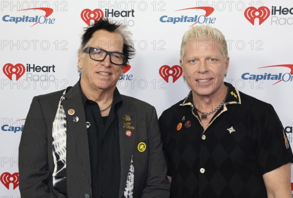 Noodles and Dexter Holland of The Offspring at the 2025 iHeartRadio Music Festival held at T-Mobile Arena in Las Vegas, USA on September 19-20, 2025, Las Vegas, NV, USA, Las Vegas, Nevada, USA