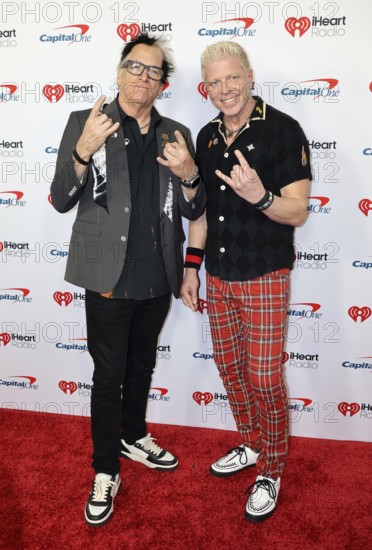 Noodles and Dexter Holland of The Offspring at the 2025 iHeartRadio Music Festival held at T-Mobile Arena in Las Vegas, USA on September 19-20, 2025, Las Vegas, NV, USA, Las Vegas, Nevada, USA
