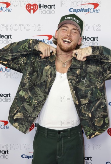 Bailey Zimmerman at the 2025 iHeartRadio Music Festival held at T-Mobile Arena in Las Vegas, USA on September 19-20, 2025, Las Vegas, NV, USA, Las Vegas, Nevada, USA