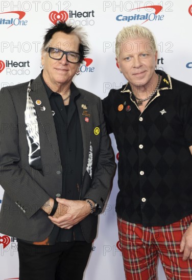 Noodles and Dexter Holland of The Offspring at the 2025 iHeartRadio Music Festival held at T-Mobile Arena in Las Vegas, USA on September 19-20, 2025, Las Vegas, NV, USA, Las Vegas, Nevada, USA