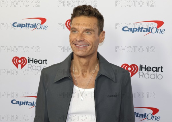 Ryan Seacrest at the 2025 iHeartRadio Music Festival held at T-Mobile Arena in Las Vegas, USA on September 19-20, 2025, Las Vegas, NV, USA, Las Vegas, Nevada, USA