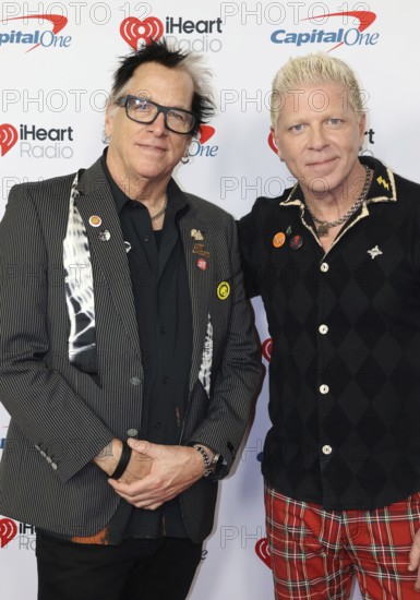 Noodles and Dexter Holland of The Offspring at the 2025 iHeartRadio Music Festival held at T-Mobile Arena in Las Vegas, USA on September 19-20, 2025, Las Vegas, NV, USA, Las Vegas, Nevada, USA