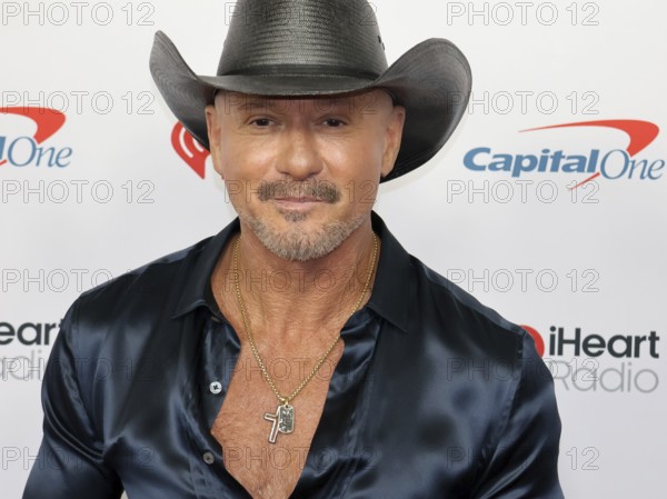 Tim McGraw at the 2025 iHeartRadio Music Festival held at T-Mobile Arena in Las Vegas, USA on September 19-20, 2025, Las Vegas, NV, USA, Las Vegas, Nevada, USA