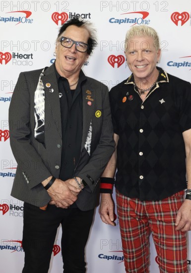 Noodles and Dexter Holland of The Offspring at the 2025 iHeartRadio Music Festival held at T-Mobile Arena in Las Vegas, USA on September 19-20, 2025, Las Vegas, NV, USA, Las Vegas, Nevada, USA