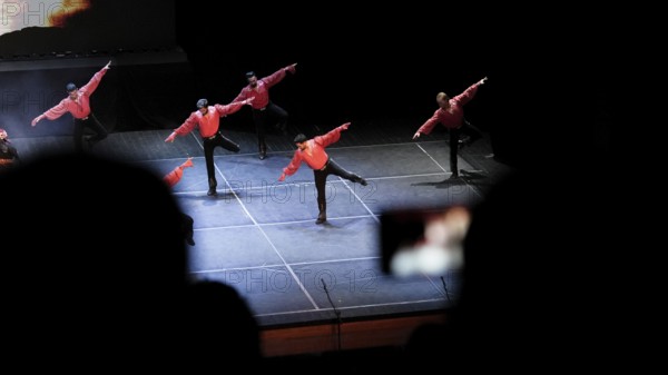 Dancers from Fire of Anatolia perform a variety of stage choreographies in traditional Anatolian costumes. The troupe is one of the largest dance ensembles in the world, with 120 members, and holds several Guinness World Records, Gaziantep, Gaziantep, Türkiye