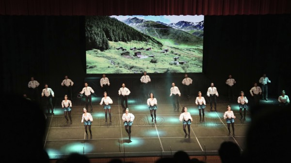 Dancers from Fire of Anatolia perform a variety of stage choreographies in traditional Anatolian costumes. The troupe is one of the largest dance ensembles in the world, with 120 members, and holds several Guinness World Records, Gaziantep, Gaziantep, Türkiye