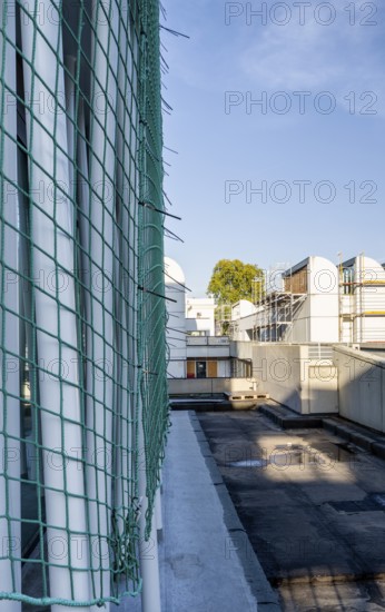 Open day, Bauhaus Archive, construction site in Klngelhöferstraße, Berlin, Germany