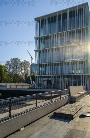 Open day, Bauhaus Archive, construction site in Klngelhöferstraße, Berlin, Germany