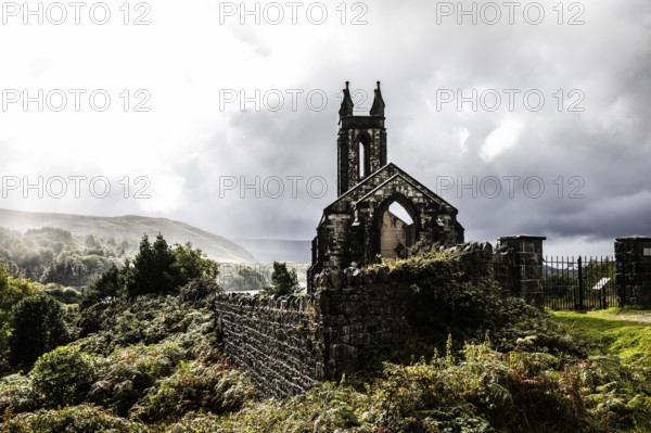 Church ruins, Dunlewy church, County Donegal, Ireland