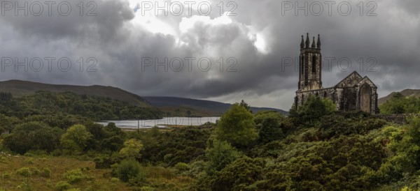 Church ruins, Dunlewy church, County Donegal, Ireland