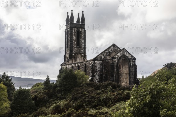 Church ruins, Dunlewy church, County Donegal, Ireland