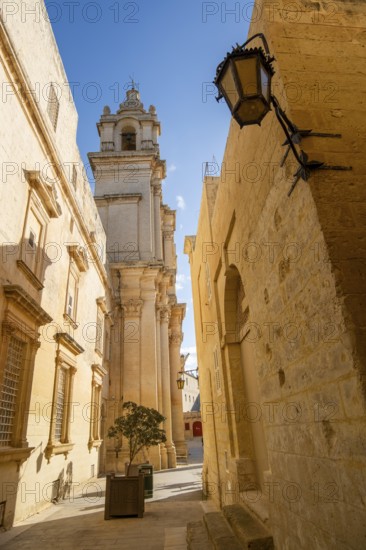 Amazing historic Church in Marsaxlokk, Malta on a Sunny Day