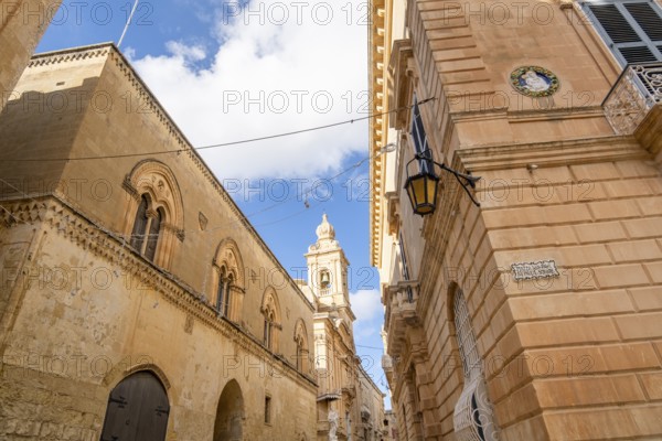 Amazing historic Church in Marsaxlokk, Malta on a Sunny Day