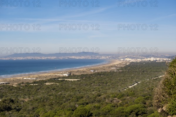 Amazing, Aerial View of Caparica Coast, Portugal