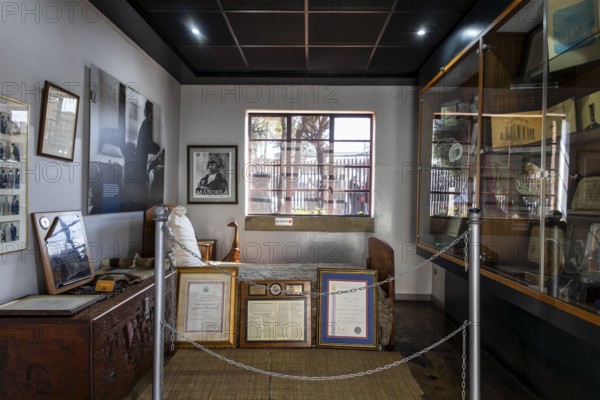 Johannesburg, South Africa - August 9, 2025: Nelson Mandela's House, a historic house in Soweto, a symbol of the struggle against apartheid