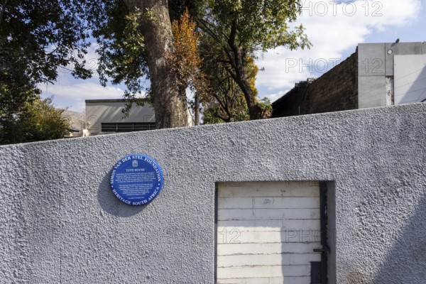 House of Desmond Tutu, in Soweto, Johannesburg, South Africa. Johannesburg, South Africa - August 9, 2025: house of Desmond Tutu, a South African Anglican bishop known for his work as an anti apartheid and human rights activist, in Soweto