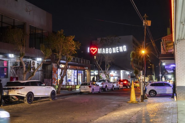 Evening vibes in Maboneng, Johannesburg — a creative hub where street art, culture, food, and people come together in one of South Africa's, 9 august 2025, most vibrant neighborhoods, August 9, 2025